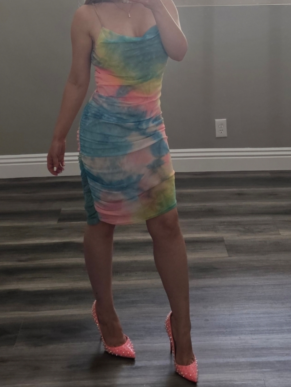 Bebe Mesh Dress